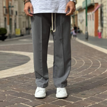 Pantalaccio gamba larga grigio - FLAG STORE